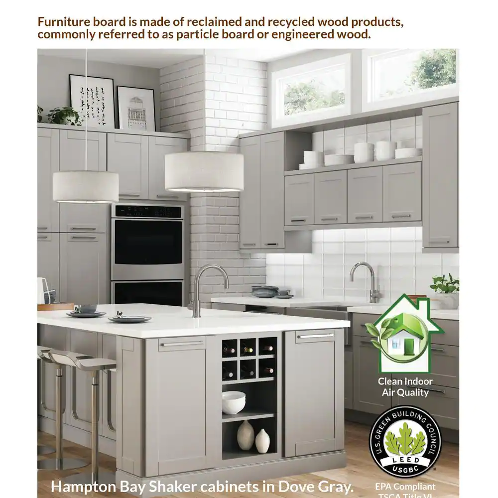 Unassembled, Unfinished Complete Kitchen Set