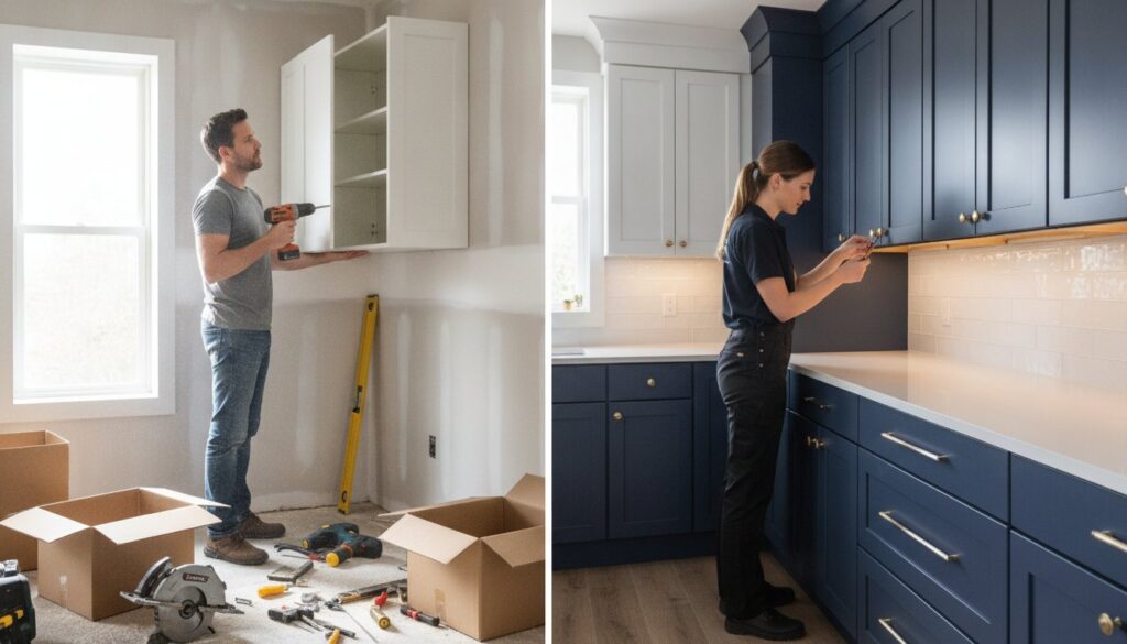 DIY vs. Professional Cabinet Installation: The 2026 Homeowner’s Guide