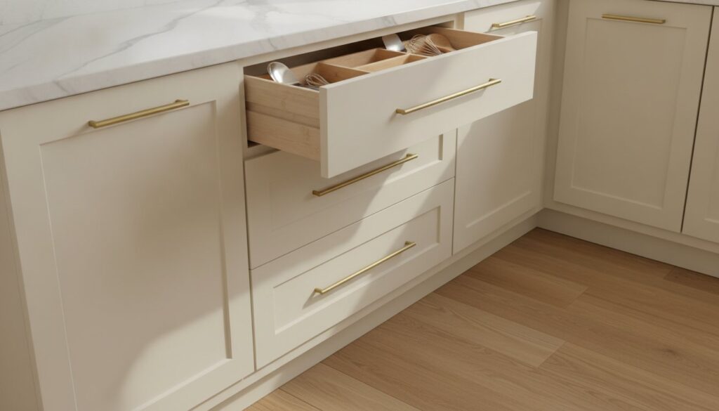 Manhattan Cream Shaker Three Drawer Base Cabinet: The 2026 Buyer’s Guide