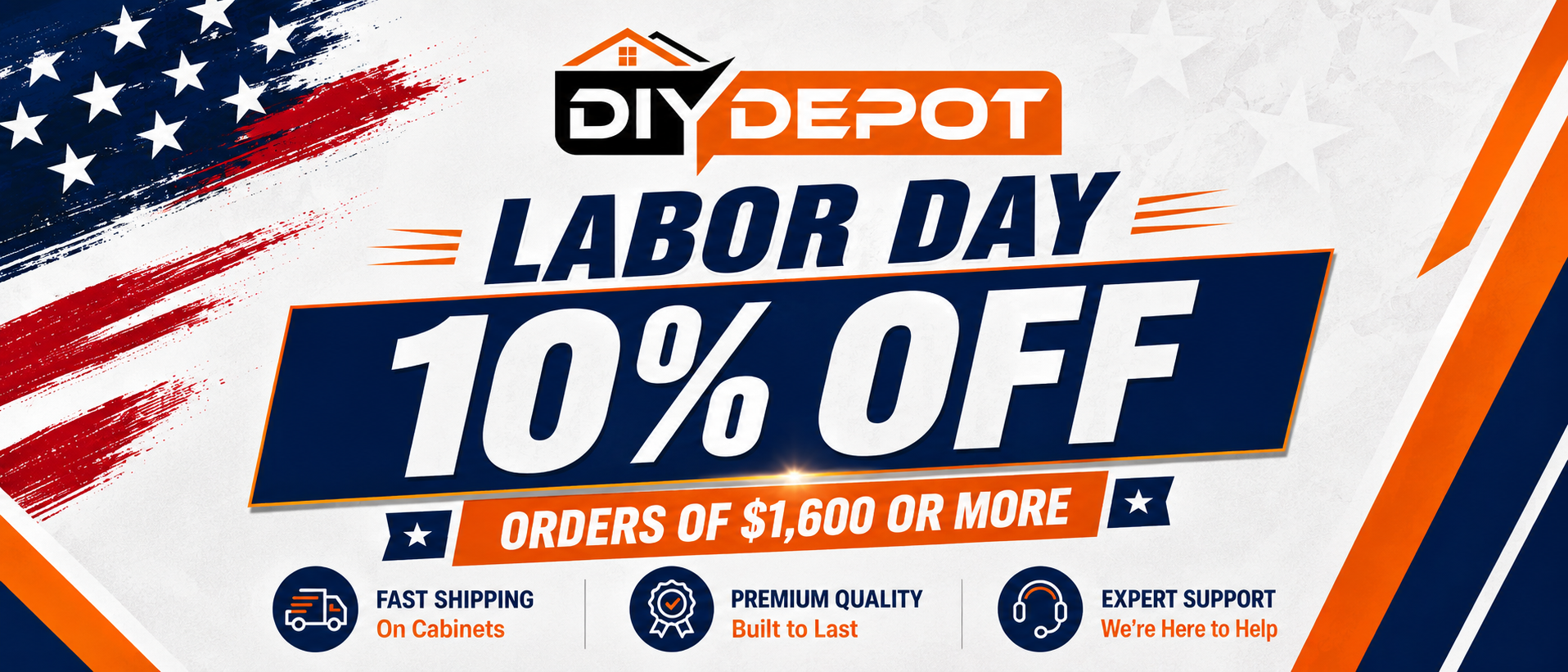 DIY Depot USA is offering 10% Off Labor Day Sales