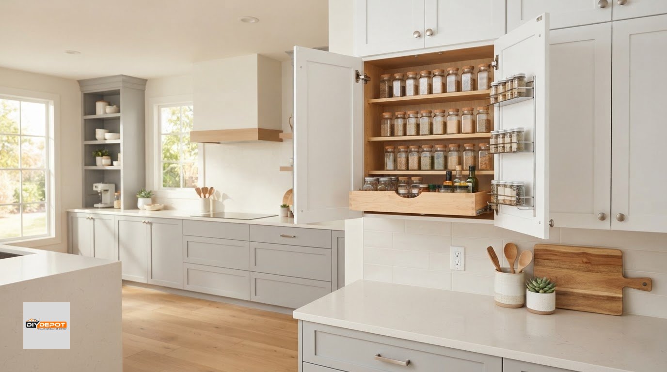 Spice Rack Solutions for Wall Cabinets: Compare Smart Storage Options