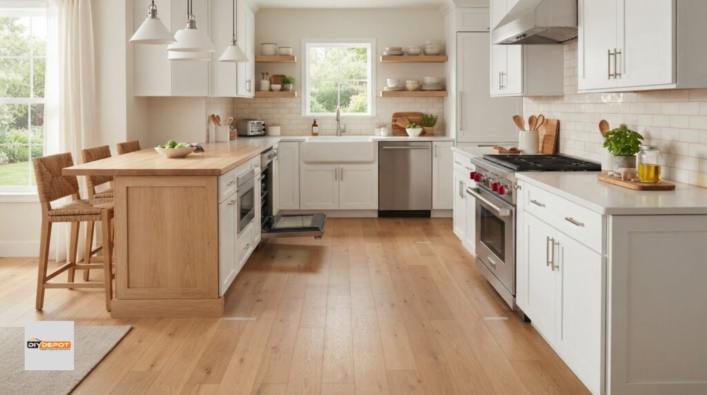 Common Kitchen Design Mistakes That Leave Too Little Island Clearance