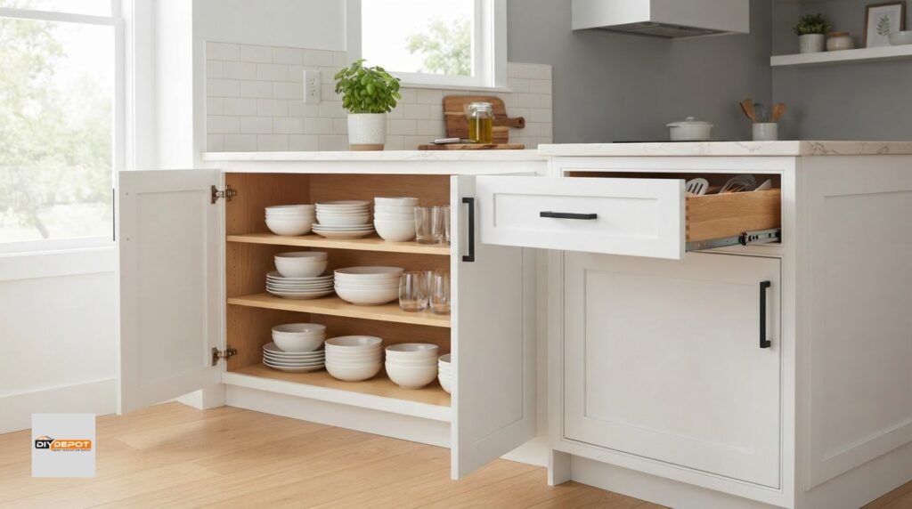 Frameless vs Framed Shaker Cabinets: Compare Storage and Stability