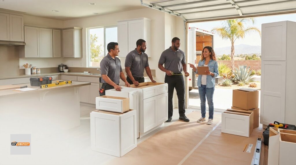 Kitchen Cabinet Delivery: CA, Las Vegas, and Phoenix
