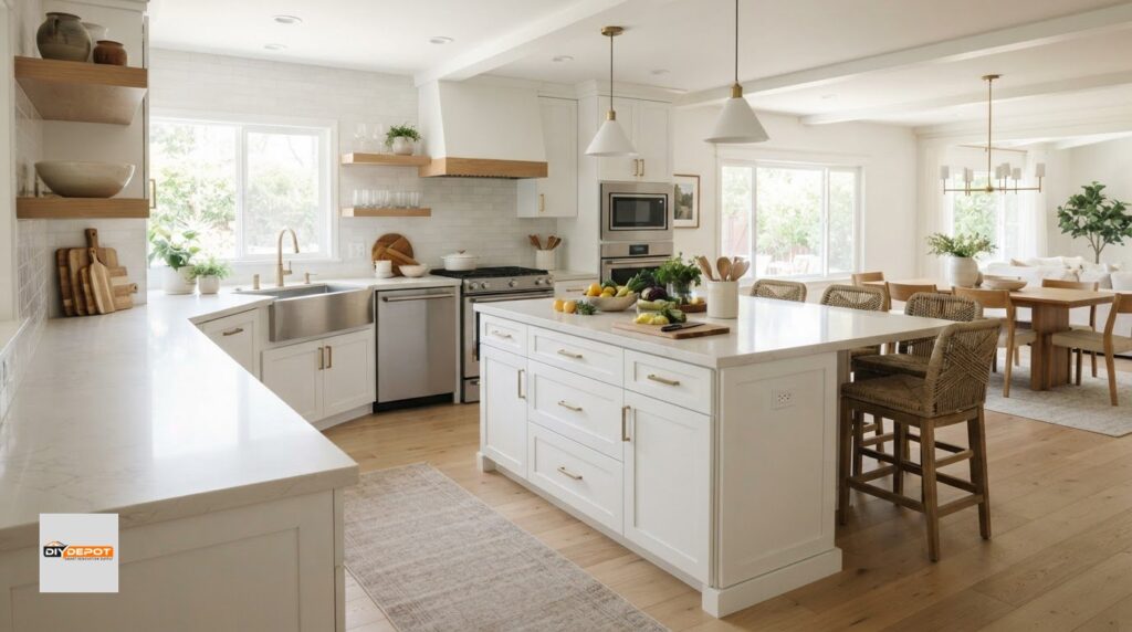 Kitchen Island Shaker Cabinets: Plan a Functional, Balanced Kitchen