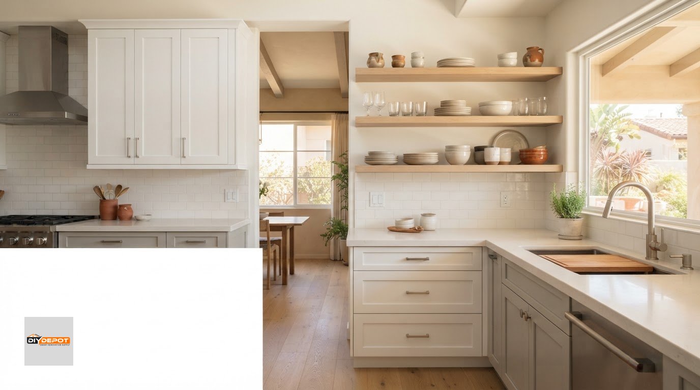 Open Shelving vs. Wall Cabinets: Pros and Cons for Your Kitchen